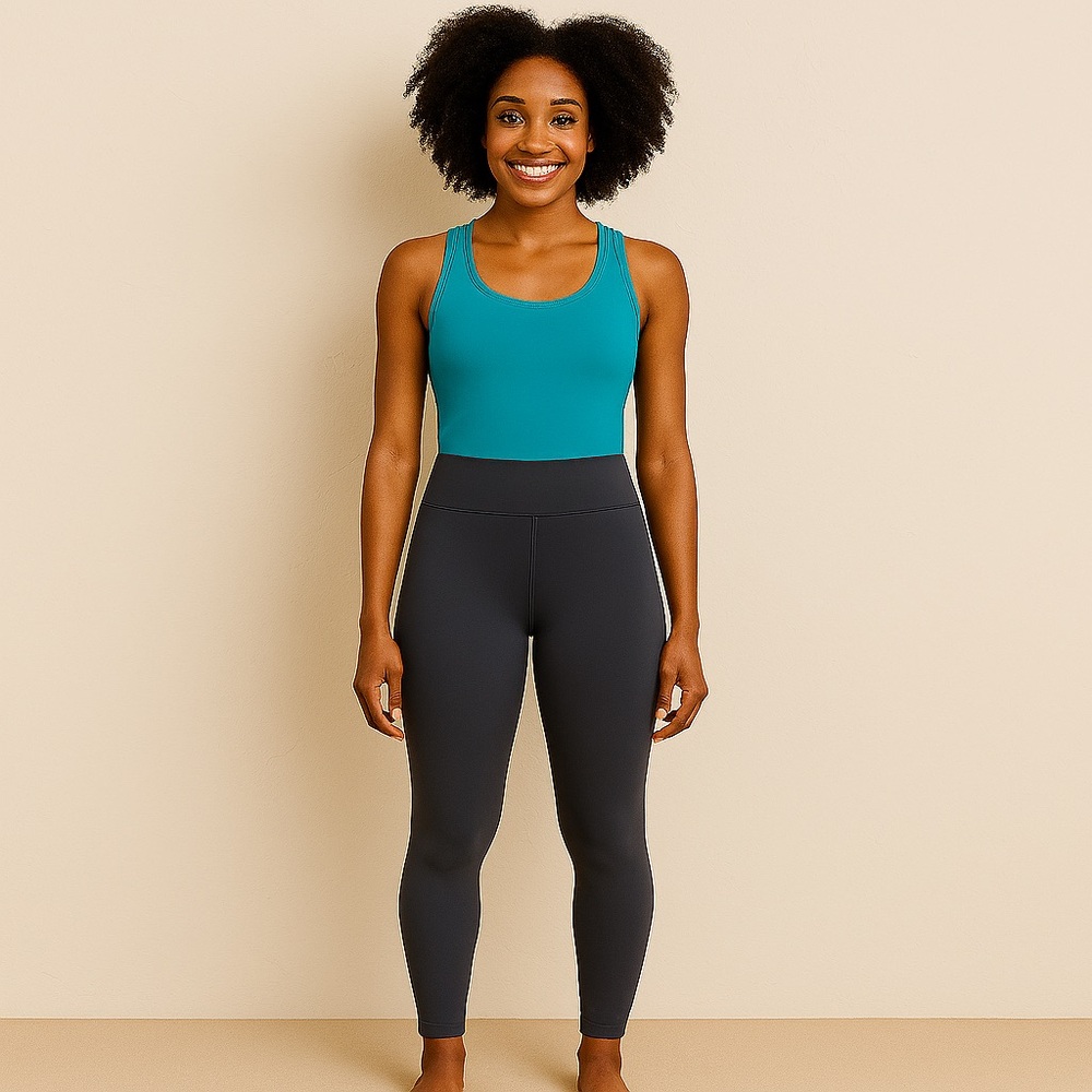 Unbranded Charcoal Leggings – Size L - Picture 3 of 8